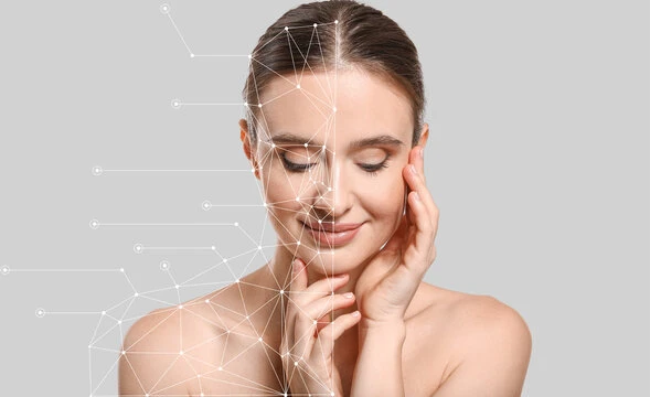 Aplicação de toxina botulínica para estética facial​
